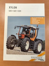 Fendt Xylon 520 522 524 Prospekt Traktor Tractor brochure 50