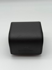 IWC Original Travelbox Uhrenbox Reiseetui Leder Schwarz - TOP
