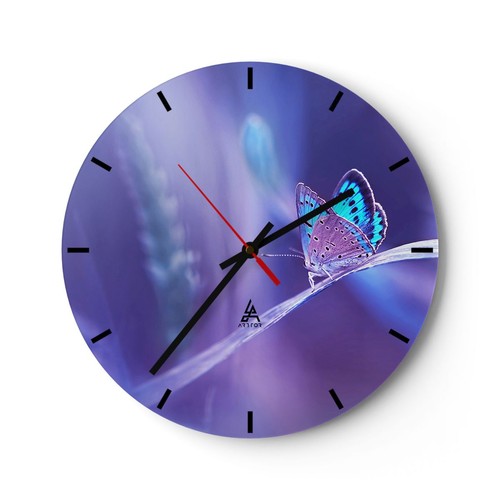 Modern wanduhr 40x40cm rund - modern,
