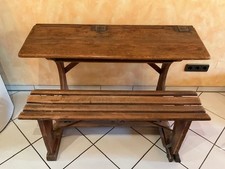 alte Schulbank Schreibtisch