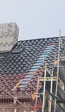 Dachziegel Braas Rubin 11￼ V￼ Schwarz Glänzend