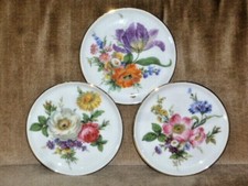 Fürstenberg Blumen - Untersetzer 3  Motive      Schälchen ca. 11 cm  (( 201 ))