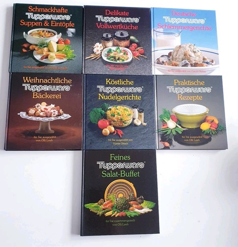 Tupperware rezeptbücher - 7,