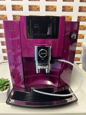 Gebrauchte Jura E6 Kaffeemaschine (Frisch Gewartet,Lila Foliert)