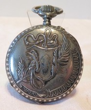 ALTE TASCHENUHR RÜCKSEITE