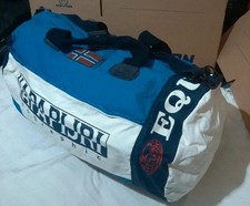Napapijri Reisetasche in Blau und Weiß