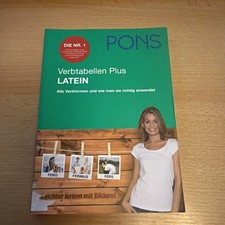 PONS Verbtabellen Plus Latein