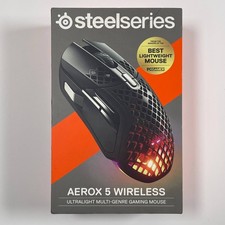 SteelSeries Aerox 5 Wireless - Holey RGB Gaming Maus - Ultraleicht 18K