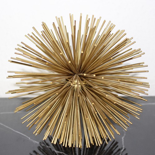 Metall skulptur gold - metall,