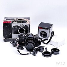 REVUEFLEX AC2 Spiegelreflexkamera mit Objektiv 1,4/50 RB Schwarz mit OVP