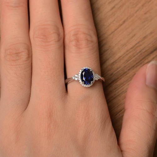 Saphir ring september - saphir,