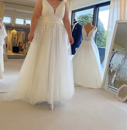 Brautkleid ungetragen größe - brautkleid, ungetragen,