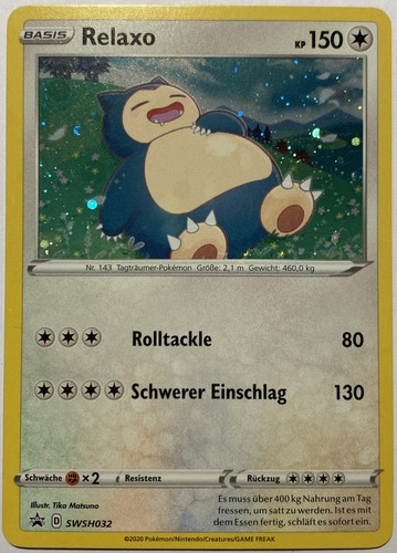Pokemon relaxo holo - pokemon,