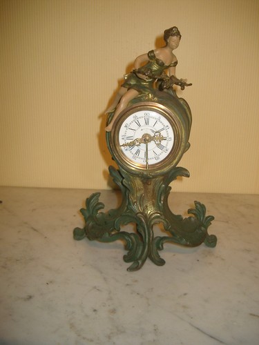 Kleine jugendstil uhr mit - jugendstil,