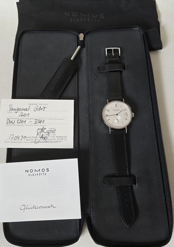 Nomos glashütte tangomat - glashütte, gmt