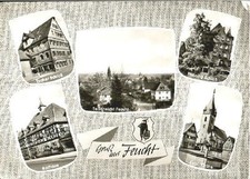 Feucht Tucher Schloss Rathaus Kirche x 1965