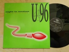 U96 Night In Motion BASS BUMPERS REMIX *1993 URBAN LABEL*VINYL TECHNO MAXI*NM*