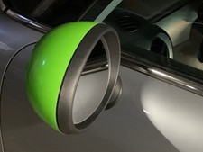 TOP! MINI Cooper Spiegelkappen für MINI R56 und baugleiche, Farbe grün (lime).