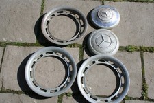 2 Radkappen Oldtimer Mercedes