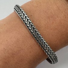 Panzerarmband flach 7mm - flach,