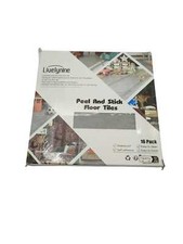 Livelynine 16 Selbstklebende PVC-Fliesen in Betonoptik für Badezimmer