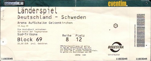 Ticket eintrittskarte - ticket,