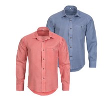 Trachtenhemd Herren Kariert Trachten Hemd Klassisch Wiesn Oktoberfest  Gr. S-6XL