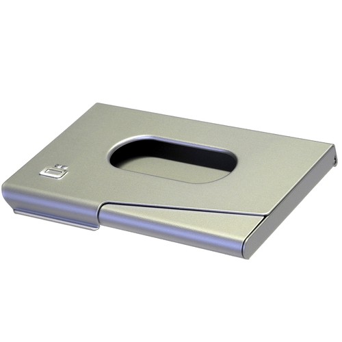 ögon aluminium kartenetui - aluminium,
