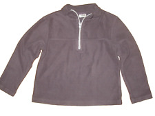 toll! kuscheliges Fleeceshirt  Größe 116 Jungen Hoody Fleece grau Skiwäsche