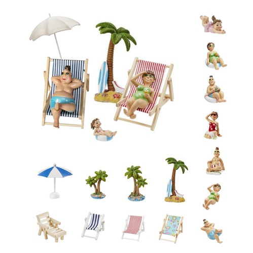 Dekofigur urlaub miniatur - urlaub,,