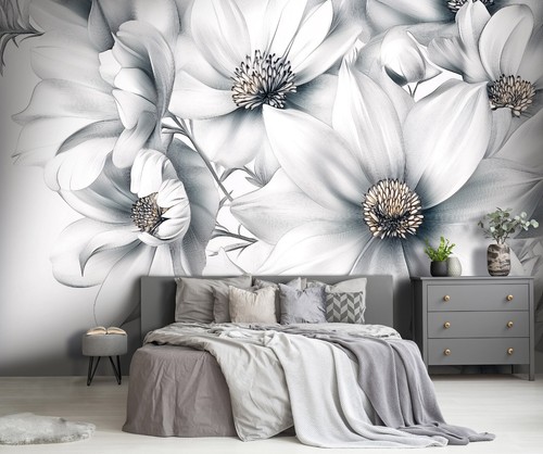 Fototapete blumen natur - natur, weiß