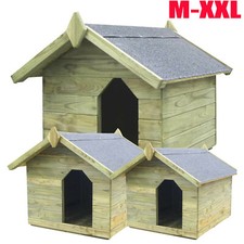 Hundehütte kieferholz - hundehütte,
