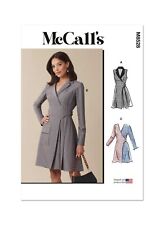McCalls Schnittmuster M8528 - Kleid - lässiges Wickelkleid