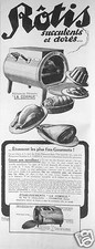 Werbung 1928 cornue - werbung, la