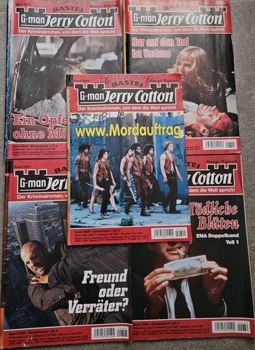 Jerry cotton krimiromane - jerry,