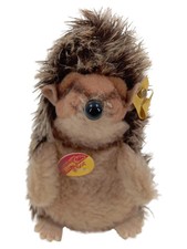 STEIFF Igel Kuscheltier Vintage Braun 14cm Original Sammlerstück