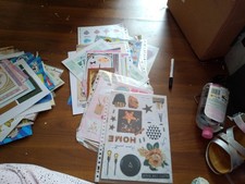 Hobbyaufgabe/Stanzbogen/versch