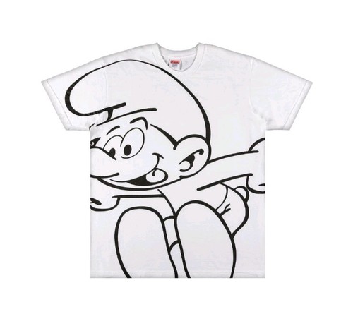 Supreme smurfs white - white, l