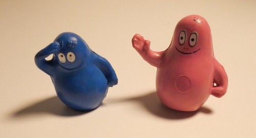 Plastoy figuren barbapapas - figuren,