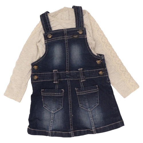 Calvin klein jeans latzkleid - calvin,