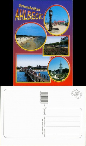Ahlbeck mehrbildkarte - (usedom),