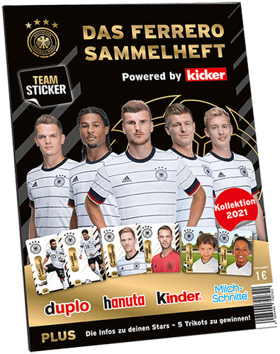 Teamsticker sammelalbum 2021 - teamsticker,