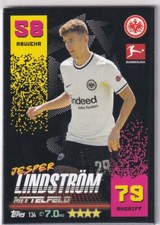 Topps Match Attax Bundesliga 22/23 Nr. 134 Jesper Lindström
