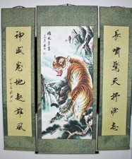 Chinesisches Rollbild Set