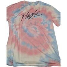 T-shirt Gr. XL,  Batik, Blau Rosa,  DIY, Unisex 