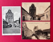 3 x AK GRANSEE 1912 Ruppiner Tor mit Stadtmauer   ( 164649