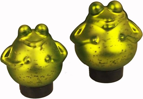 Schwimmfrosch grün glänzend