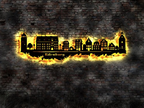 Skyline stadt eilenburg - skyline,