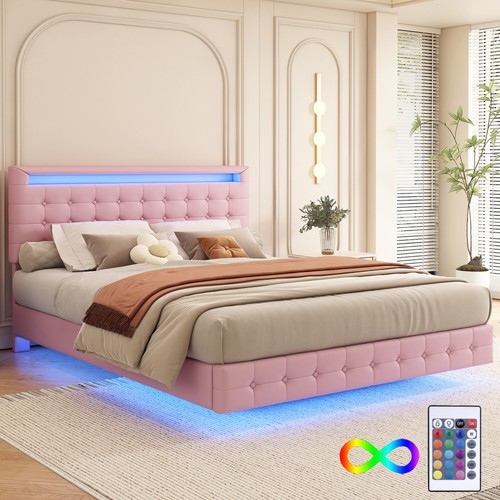 Flachbett 140x200cm rosa - flachbett,