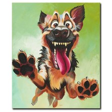 Modernes acryl bild - modernes,